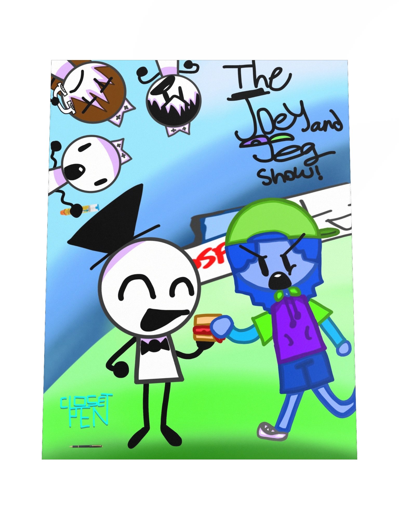 The Joey and Jeg Show Episode One Poster product image (4)