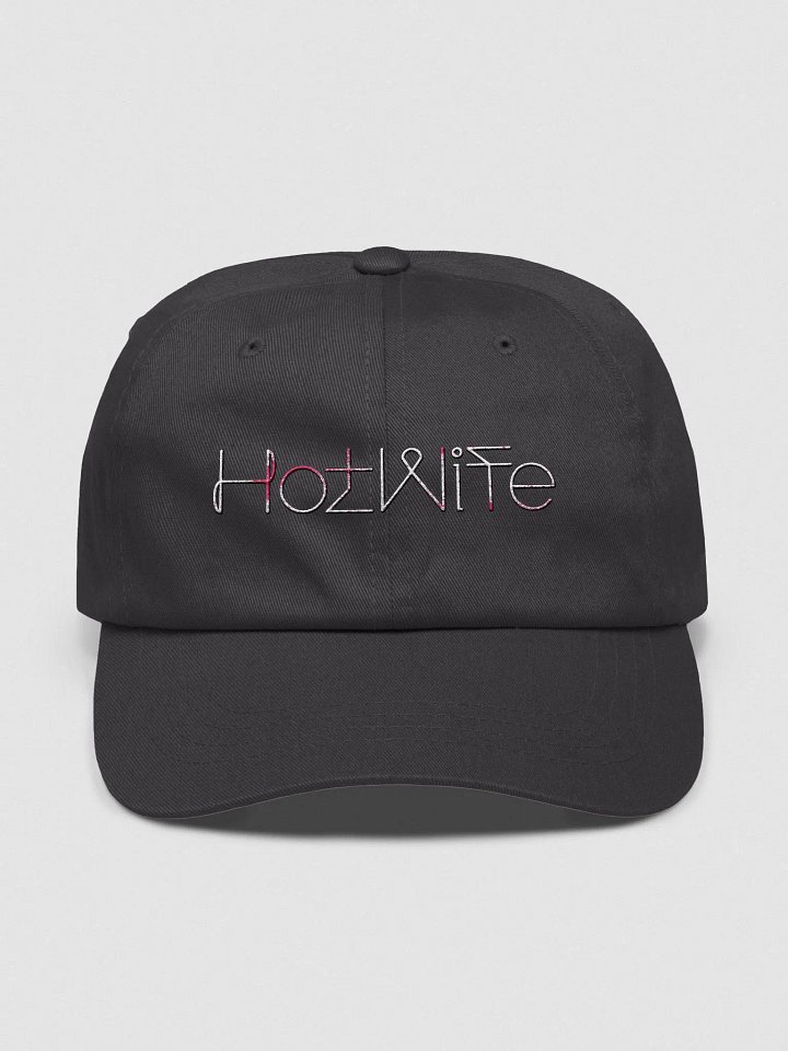 Hotwife Lines embordered low profile hat product image (1)