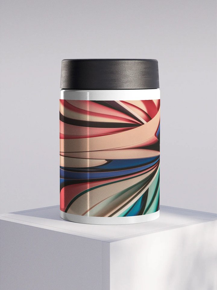 Graphic Grove Insulated Stainless Steel Koozie - Multicolour Abstract Design product image (1)