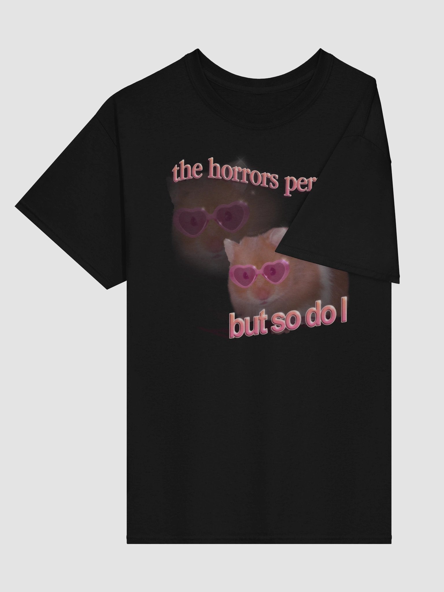 The Horrors Persist Hamster T-shirt product image (40)