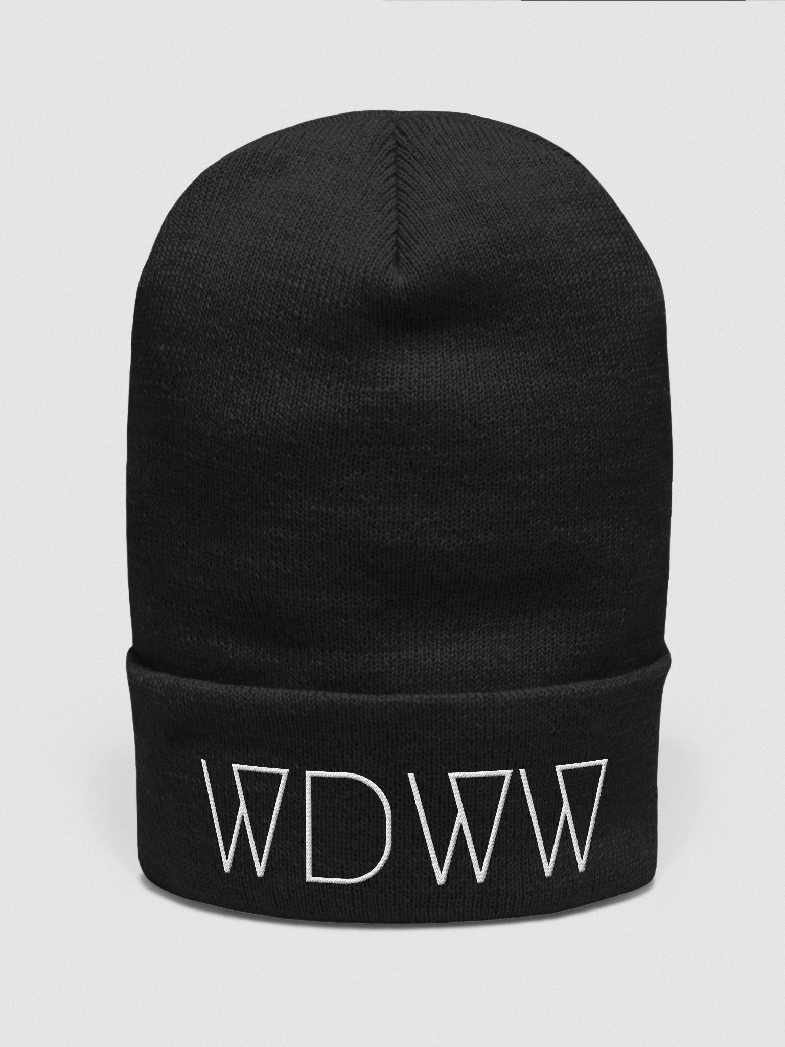 We Don't Work Weekends Cuffed Beanie product image (6)