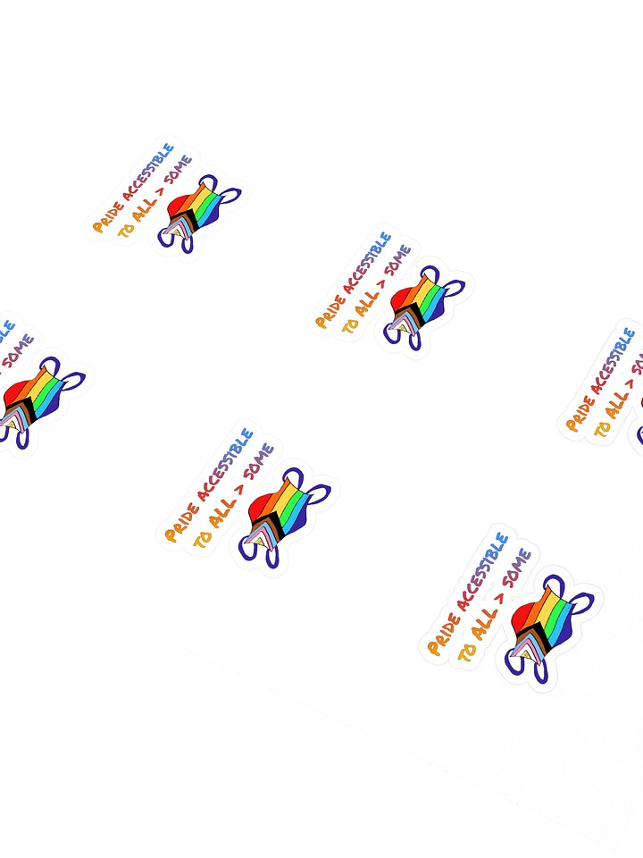 Pride Accessible to ALL > Some sticker pack product image (2)