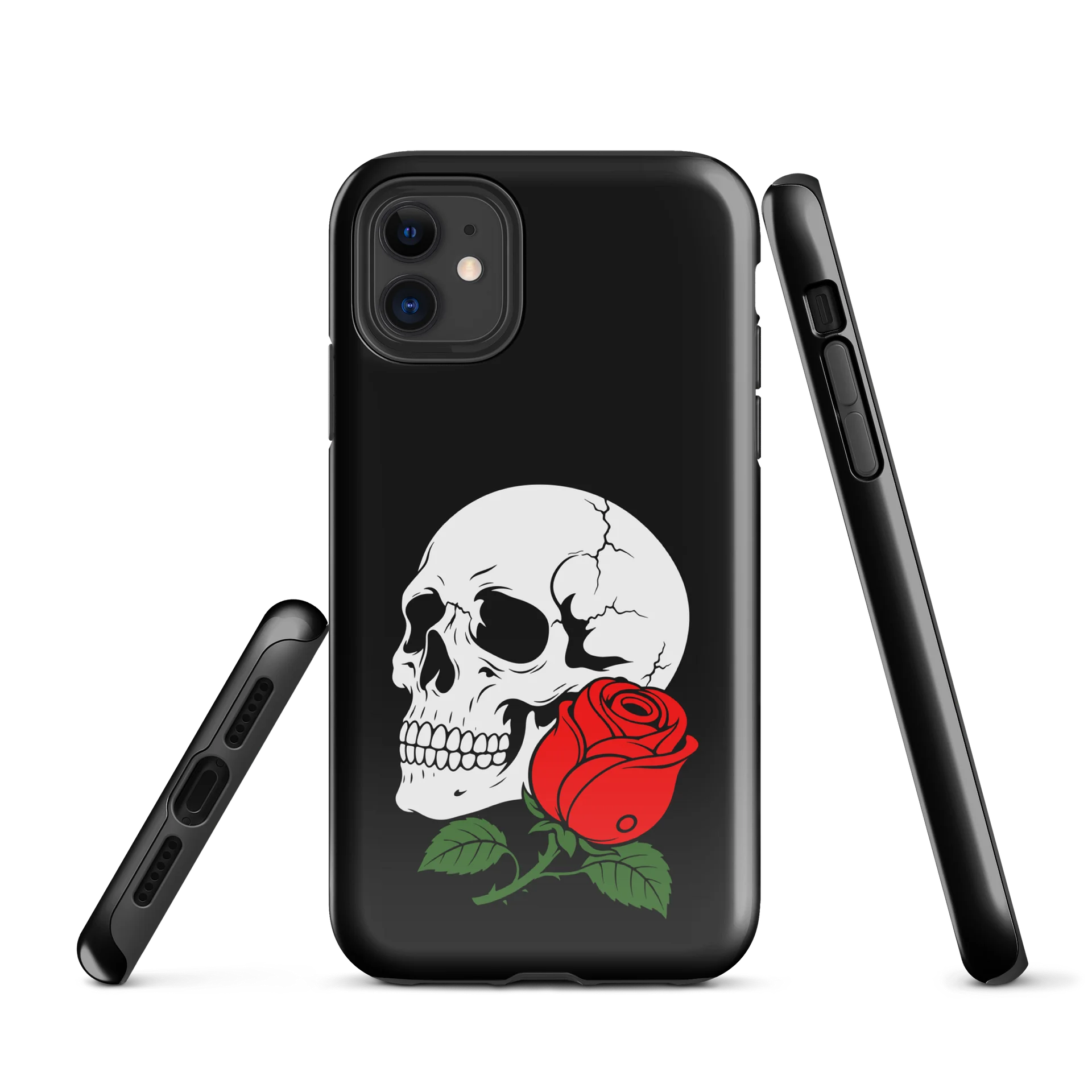 Skull & Rose Phone Tough Case for iPhone product image (1)