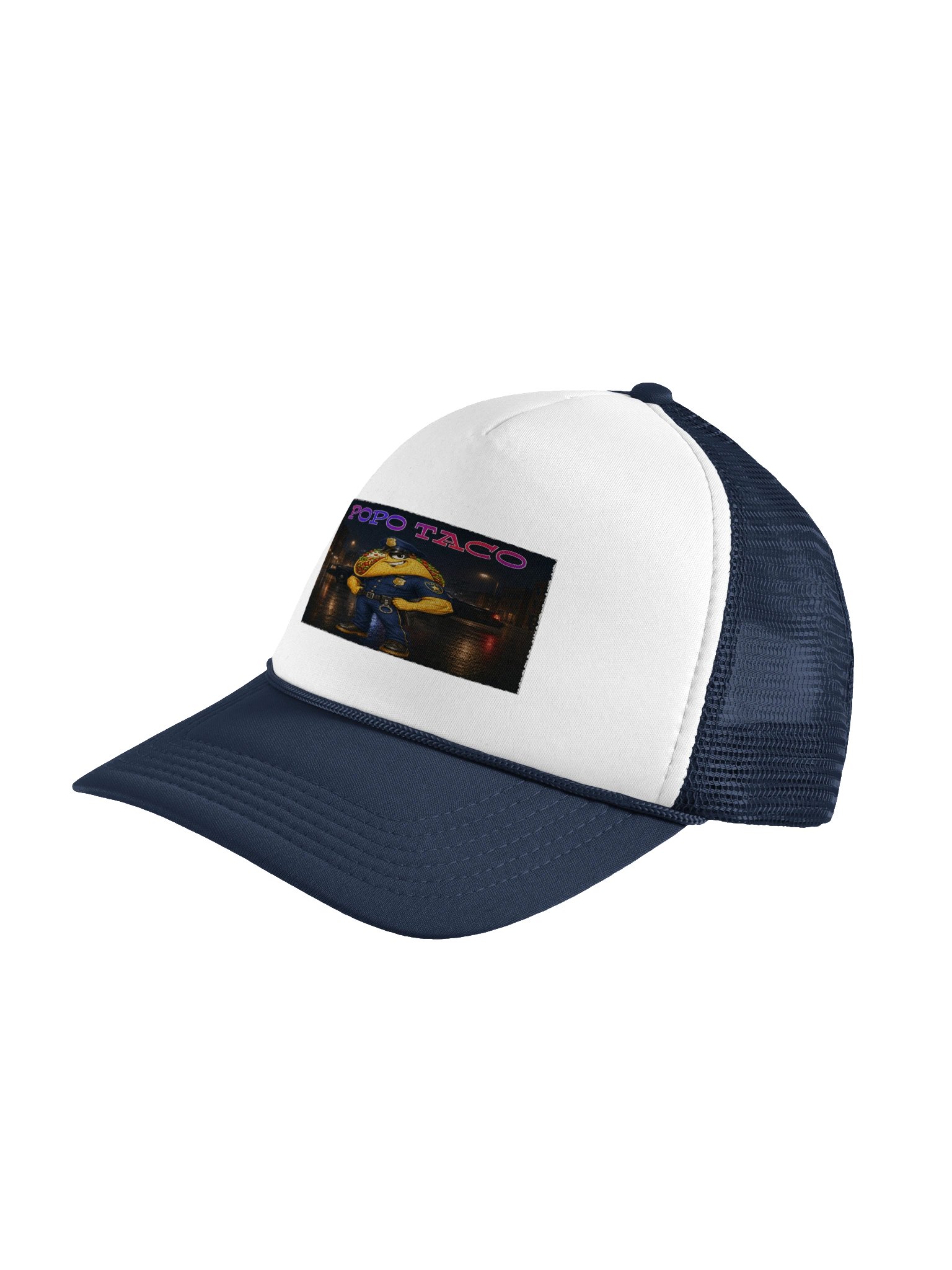 POPO TACO Police Taco Trucker Hat product image (20)