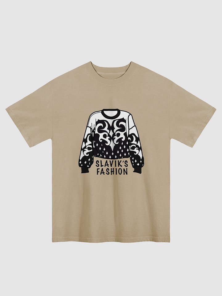 'Slavik's Fashion Sweater' - Oversized T-Shirt product image (1)