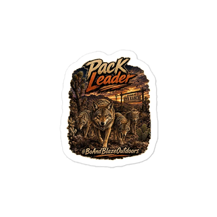 Pack Leader FYB Ranch Kiss cut Sticker edition product image (1)