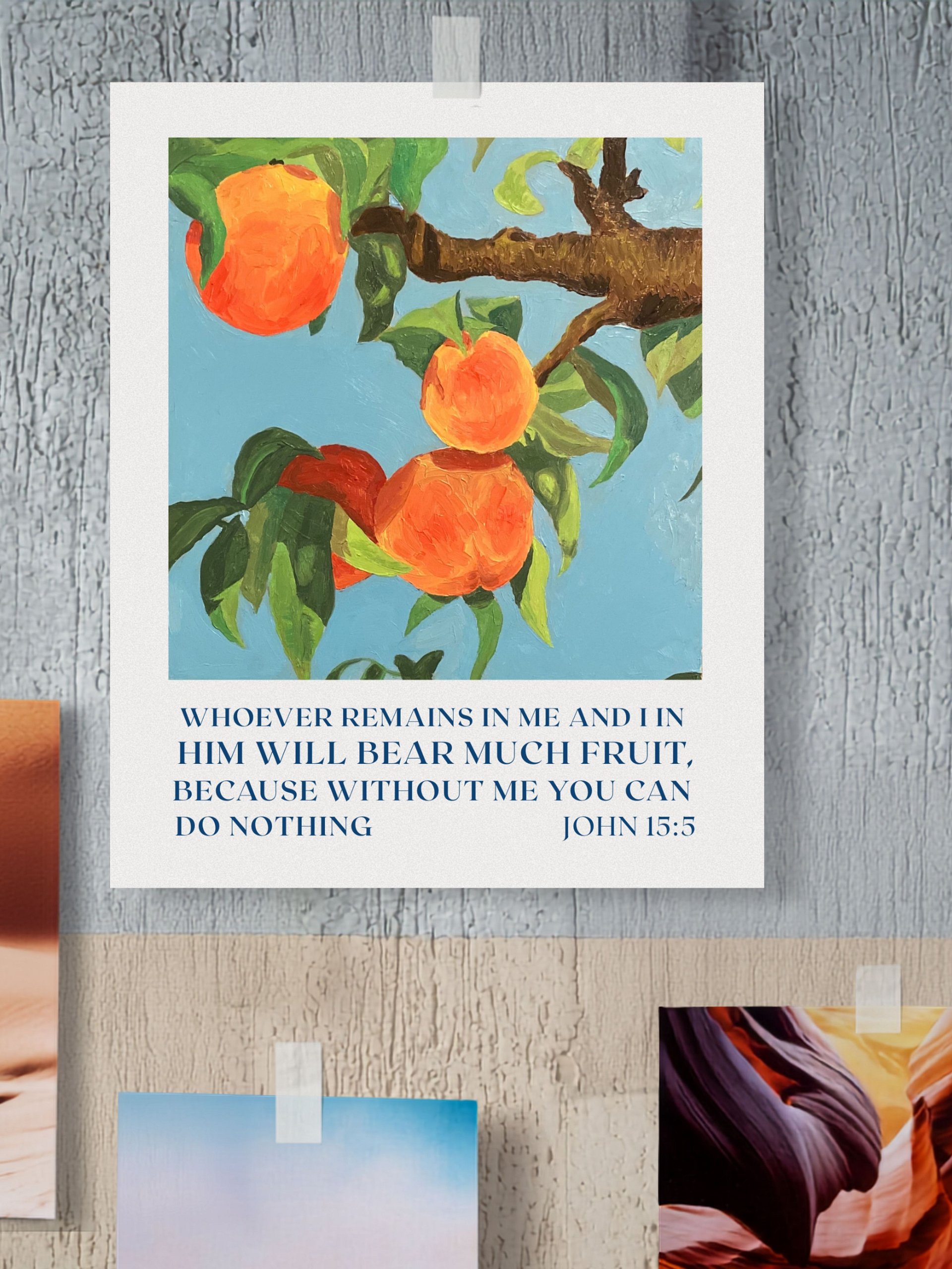 Bear Fruit (Scripture) Matte Paper Print product image (2)