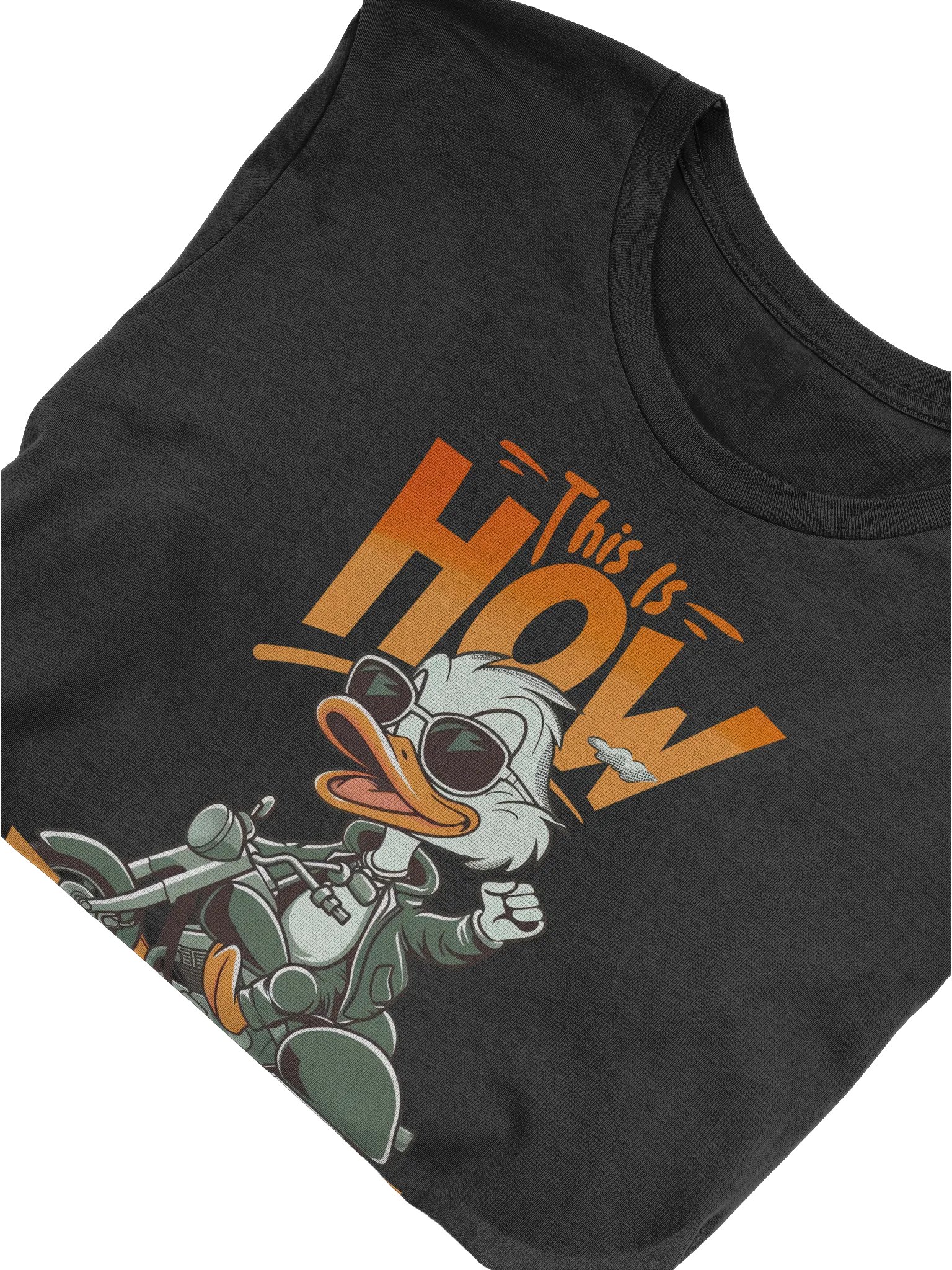 This is How I Roll - Funny Bike T-shirt product image (5)