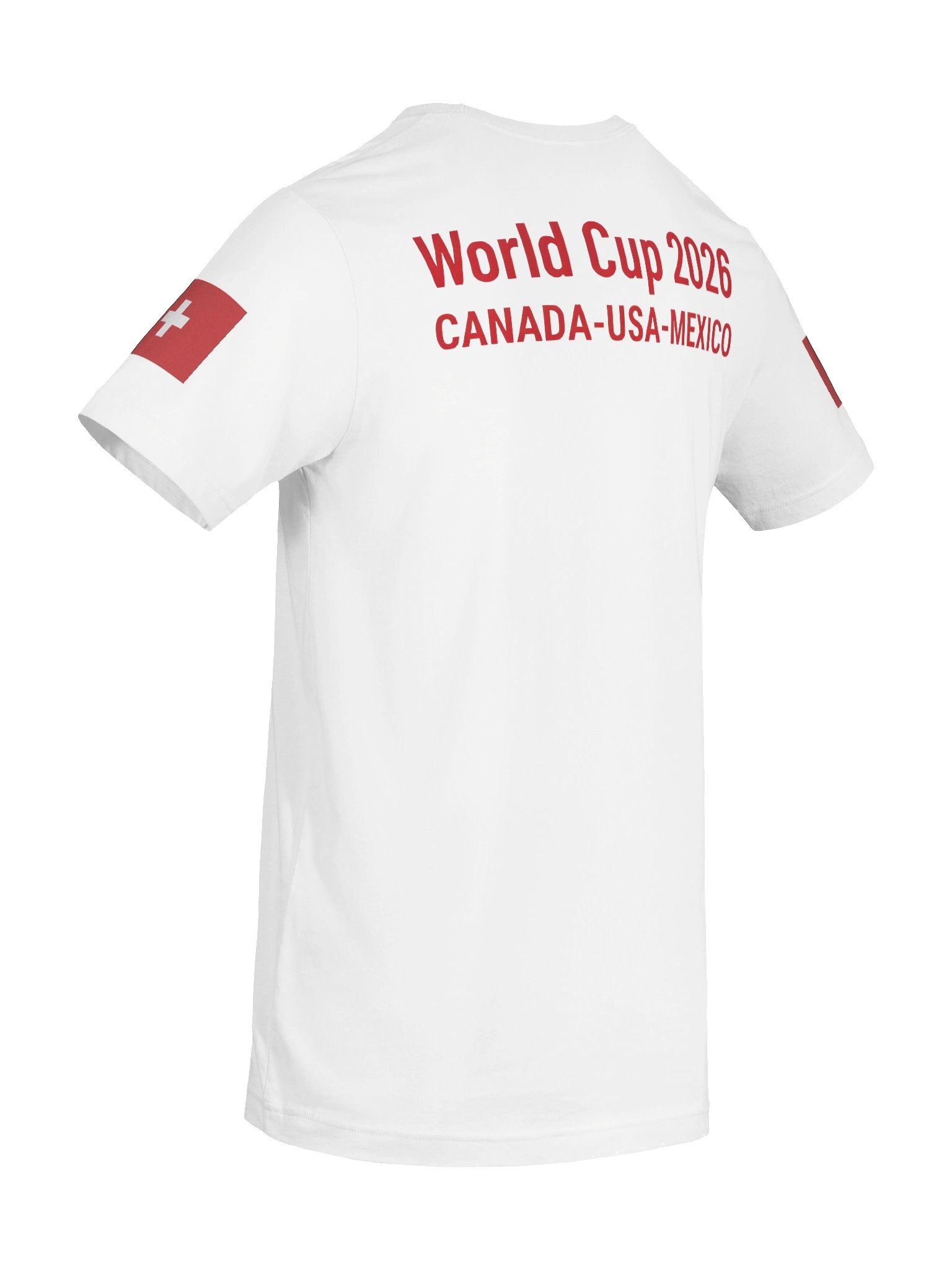 Switzerland 2026 World Cup Flag Tee - World Cup 2026 Map Edition - Premium Unisex T-Shirt product image (86)