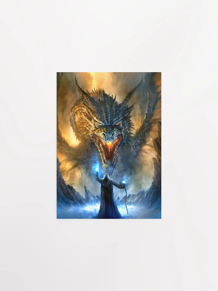 Conjuring the Dragon Poster Print product image (1)