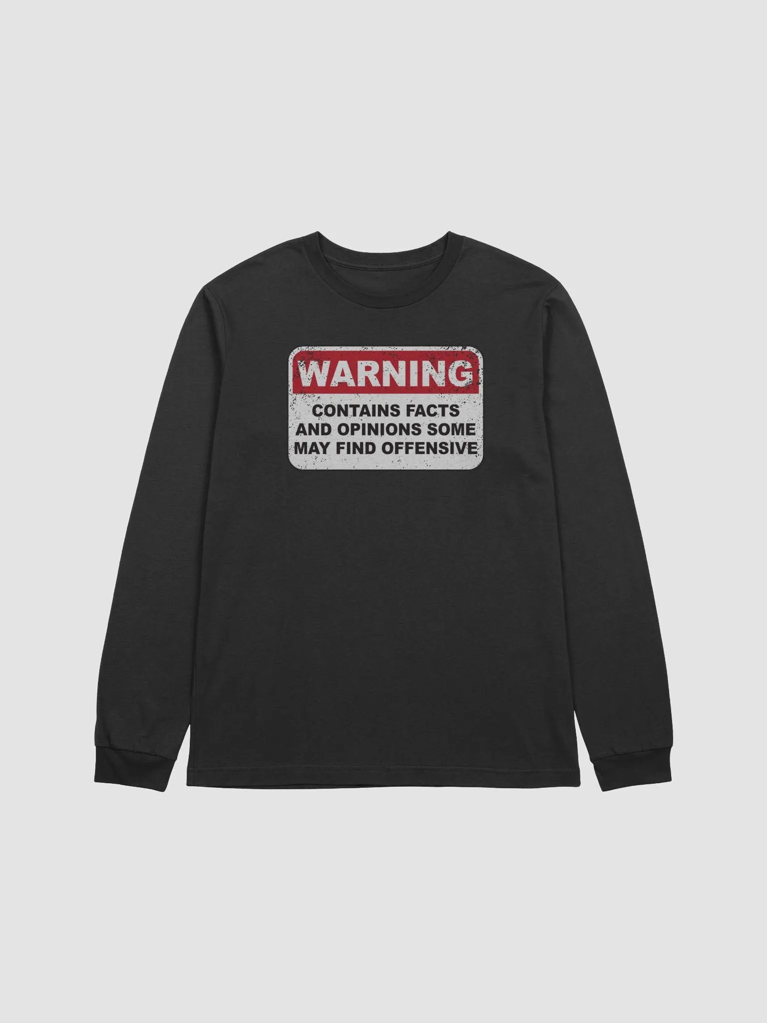 Trigger Warning! - Long Sleeve Tee product image (1)