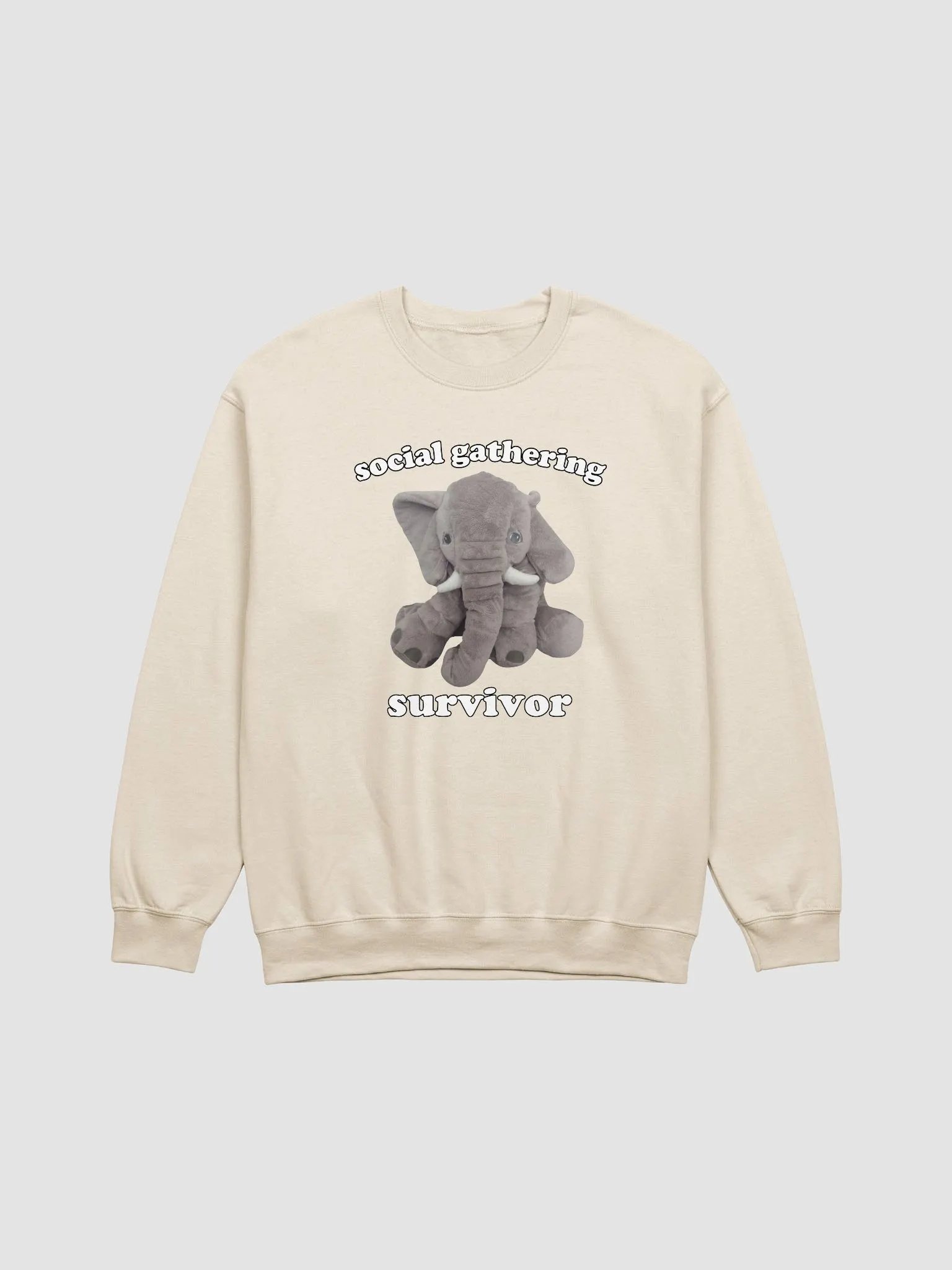 Social gathering survivor Crewneck product image (1)