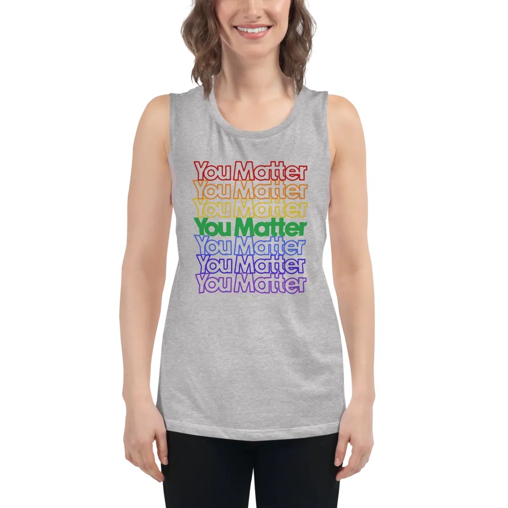 You Matter Fade (Pride) Tank Top product image (21)