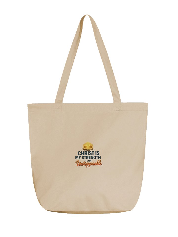 Unstoppable Strength Eco Tote product image (1)