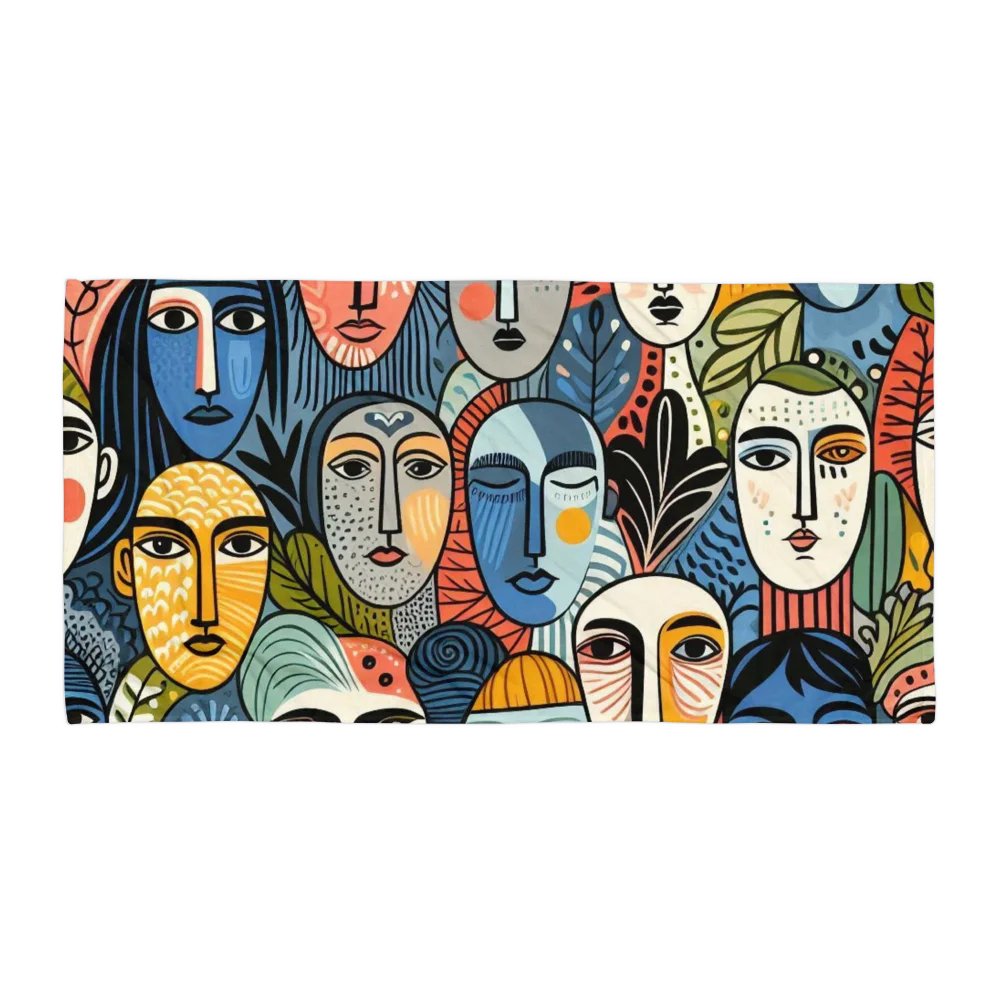 Faces Art Towel product image (1)