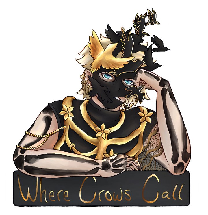 Khrysos Where Crows Call Sticker product image (1)