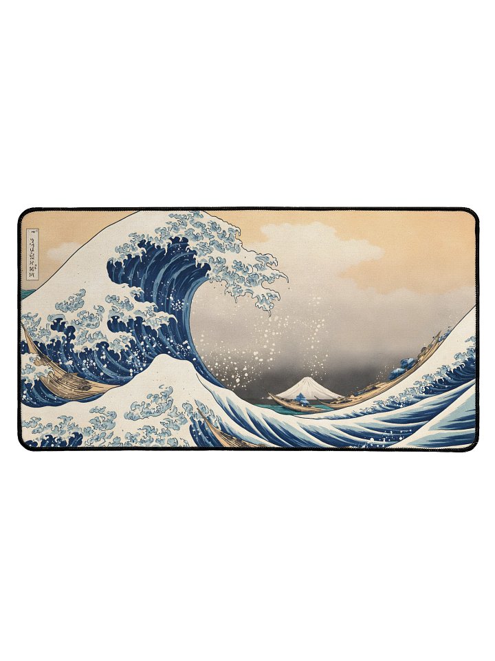 Desk Mat - Wave of Kangawa product image (1)
