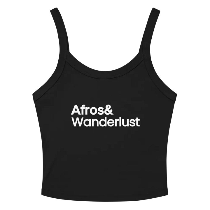 Afros & Wanderlust Tank product image (1)