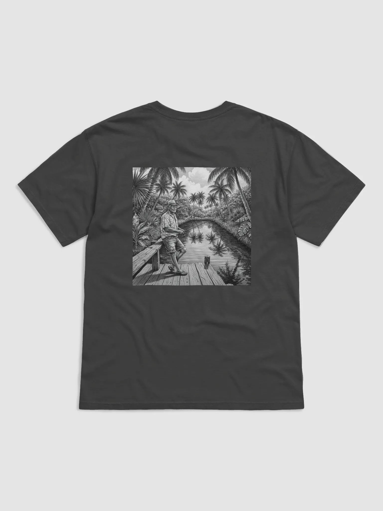 Fishing For Nothin Comfort Tee product image (2)