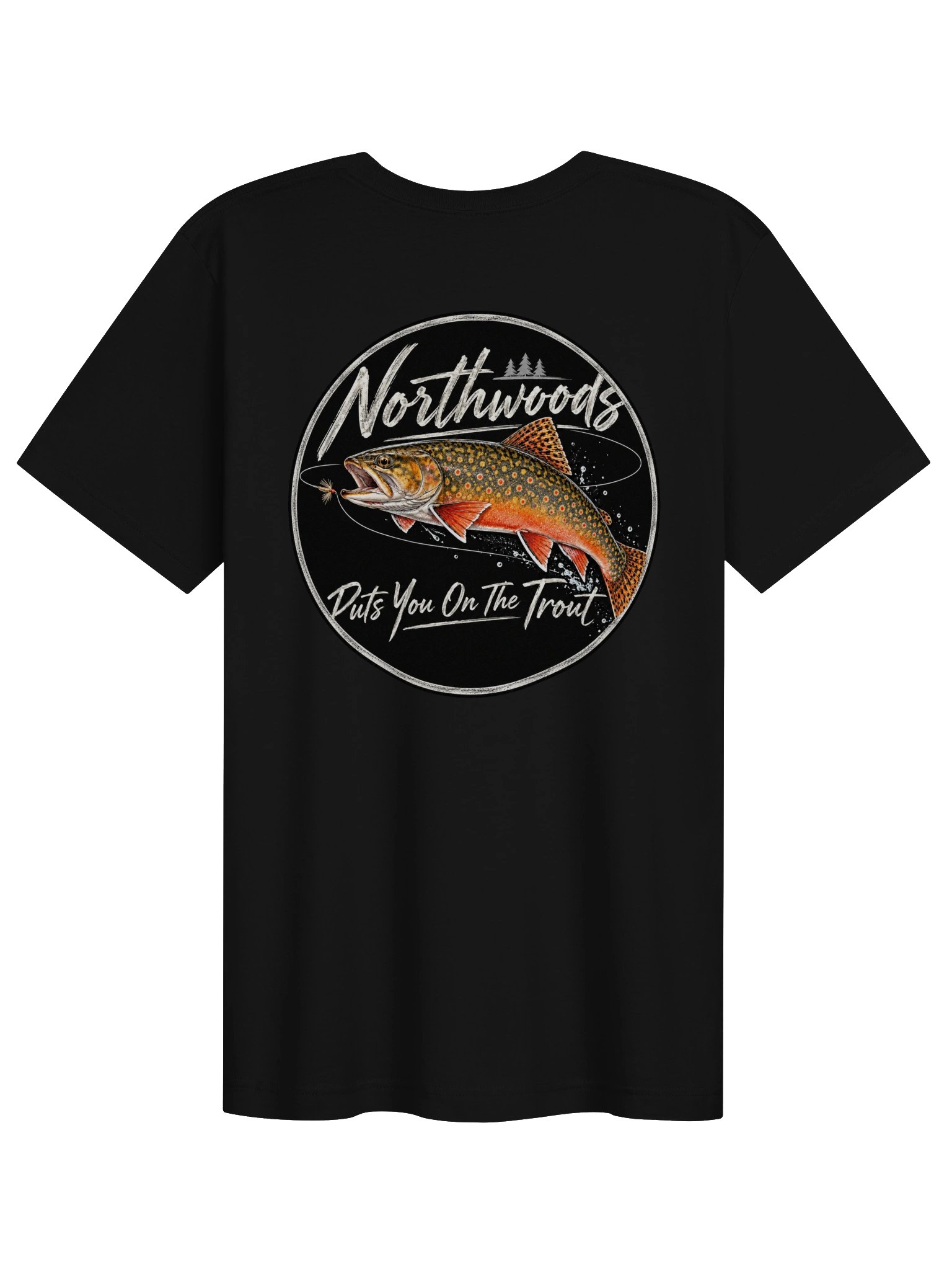 Puts You On The Trout Tshirt product image (2)