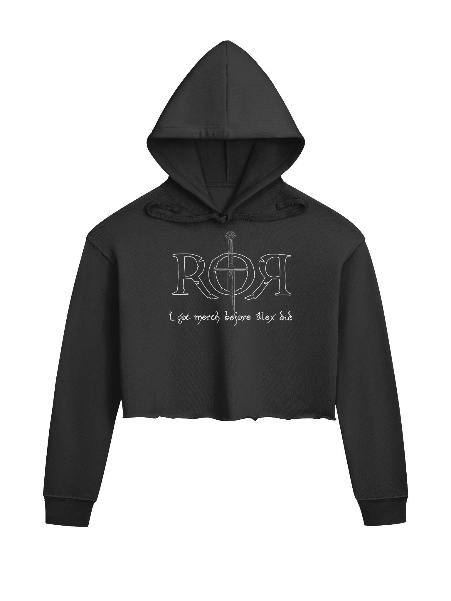 Alex Cropped Hoodie product image (1)