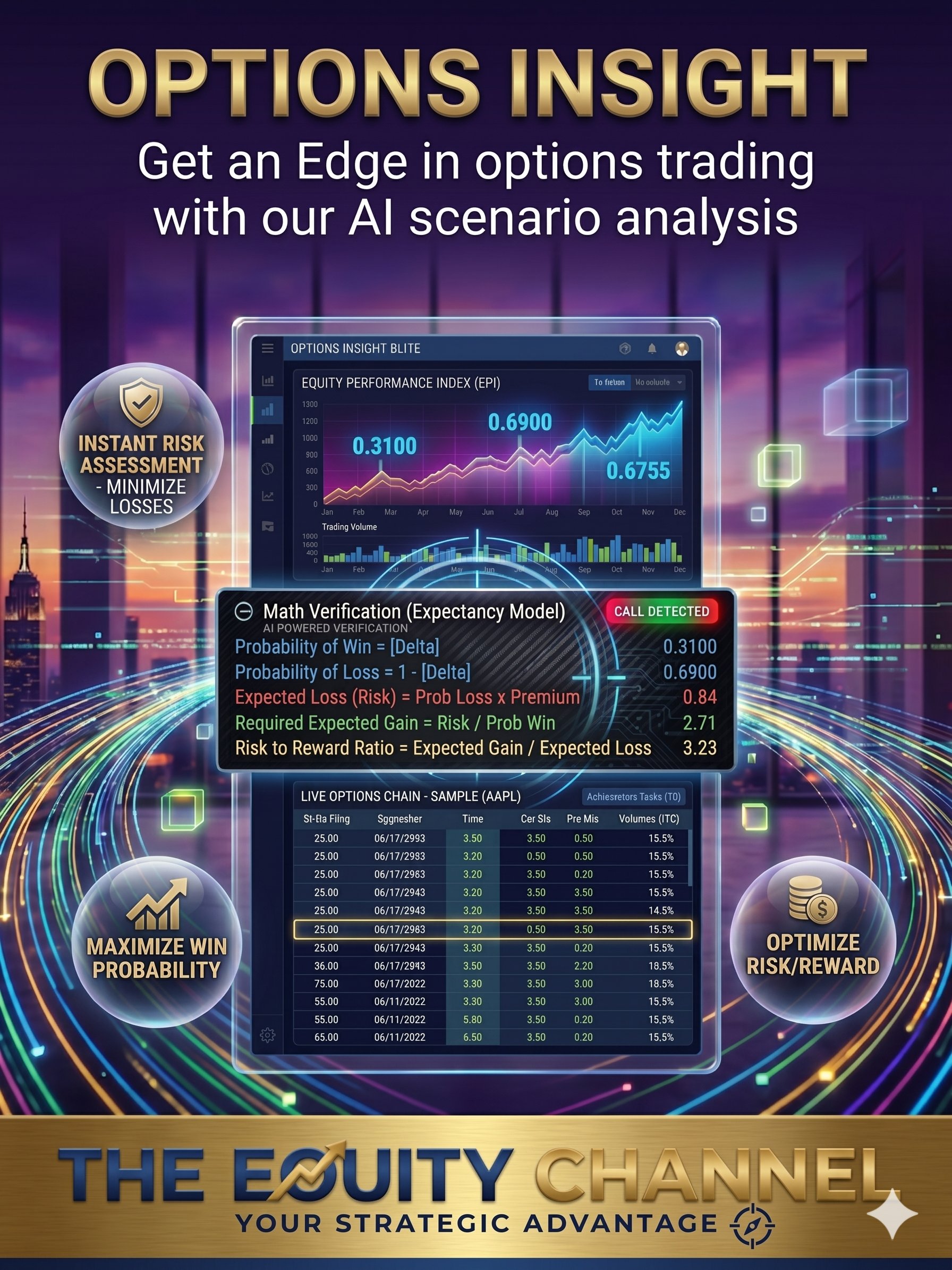 Options Insight: Profit Target Estimator product image (1)