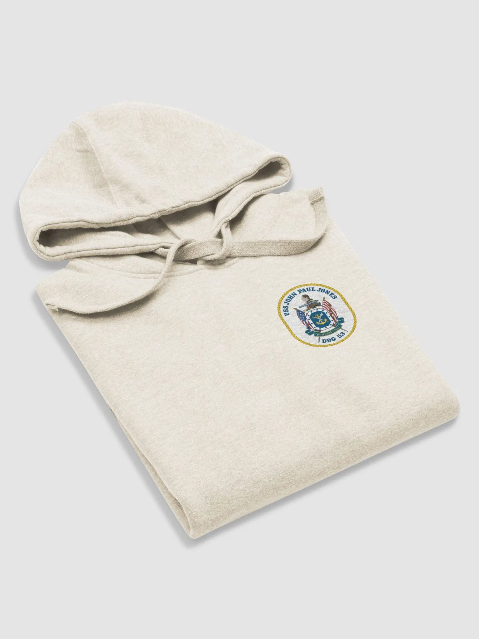 USS John Paul Jones DDG 53: Hooded Sweatshirt product image (42)