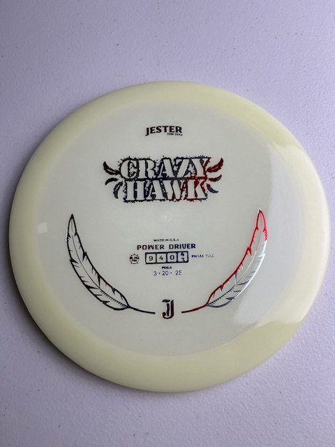 JESTER DISC GOLF CRAZY HAWK - DRIVER product image (2)