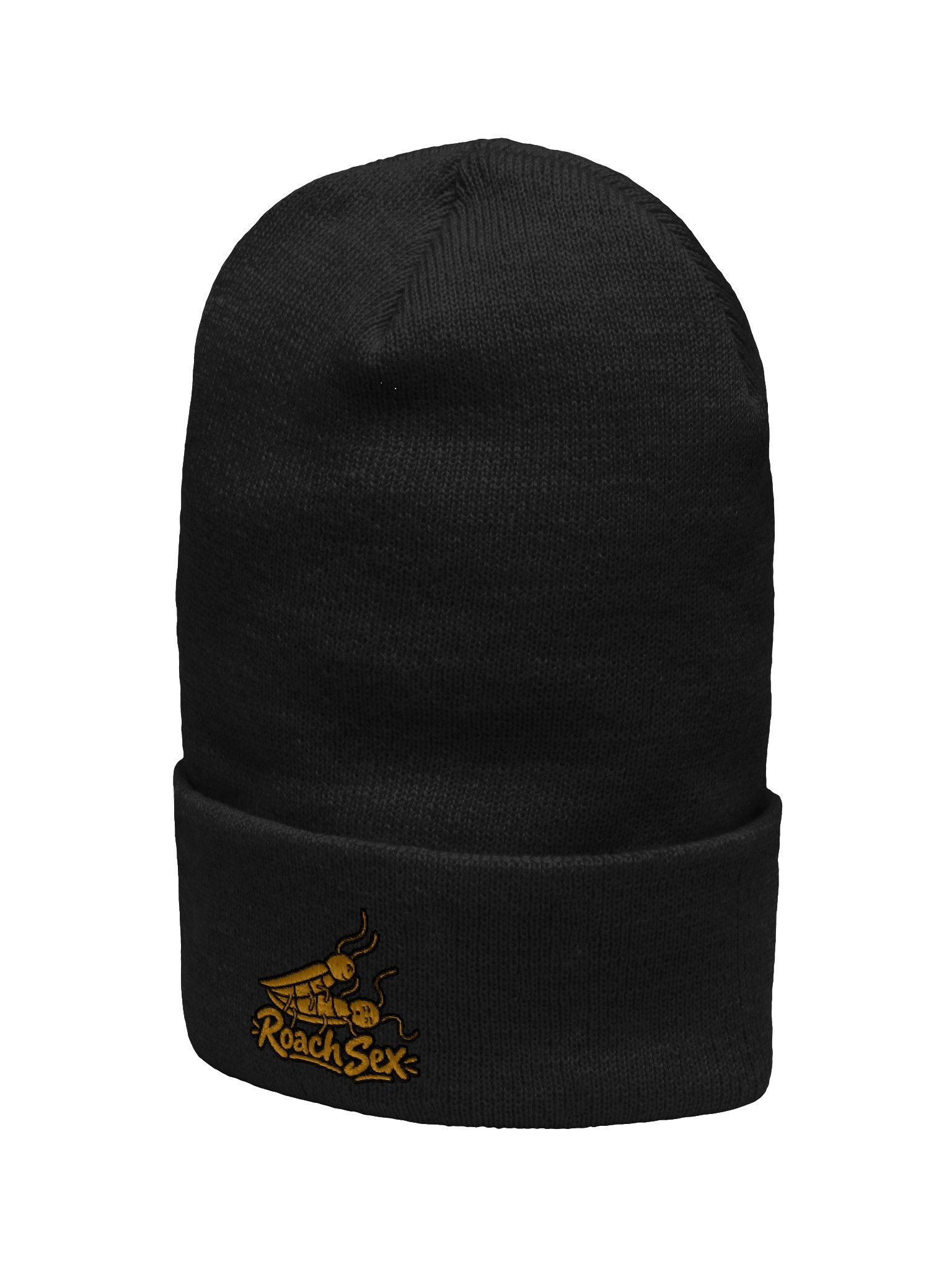 RoachSex Gold Logo Cuffed Beanie product image (20)