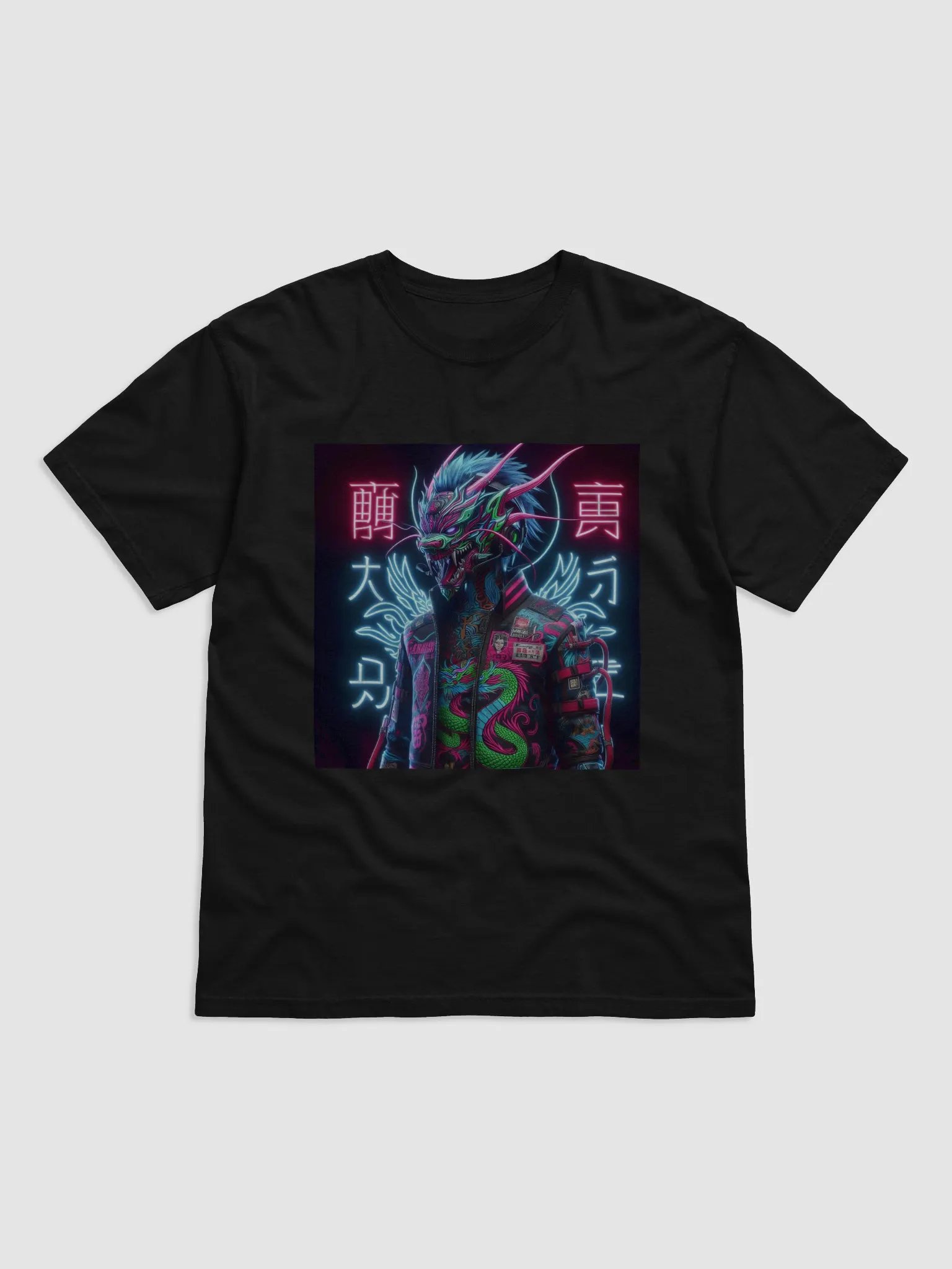 Neon Dragon Tee Shirt product image (1)