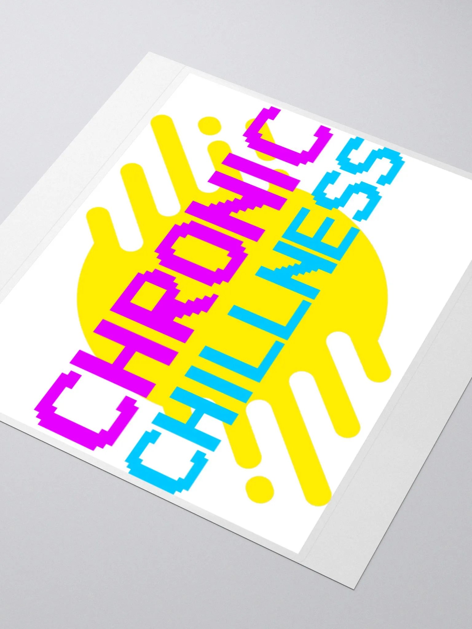 Chronic Chillness bubble free stickers product image (3)