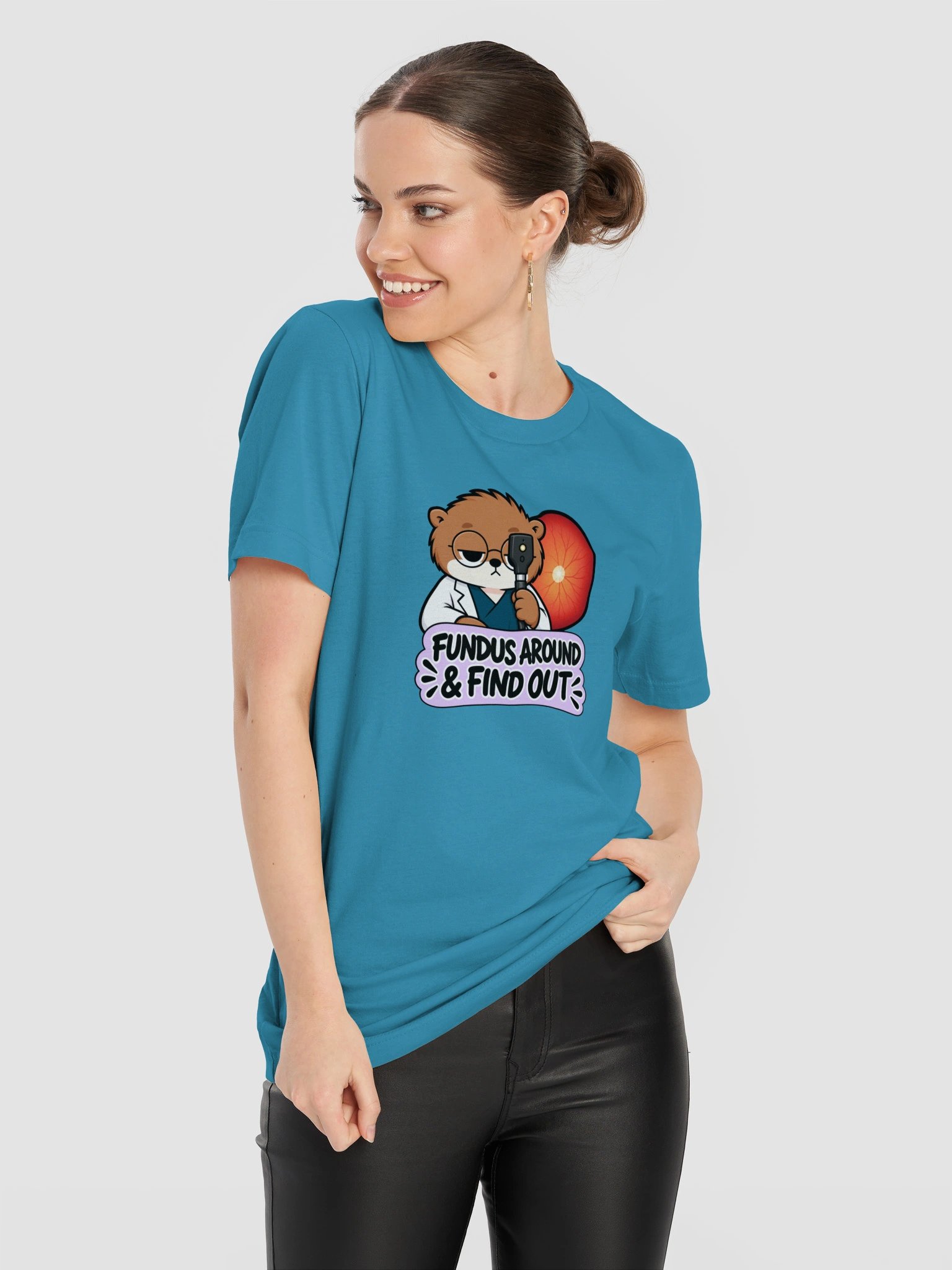 Sleepy Optometrist Fundus Around & Find Out T-Shirt product image (3)