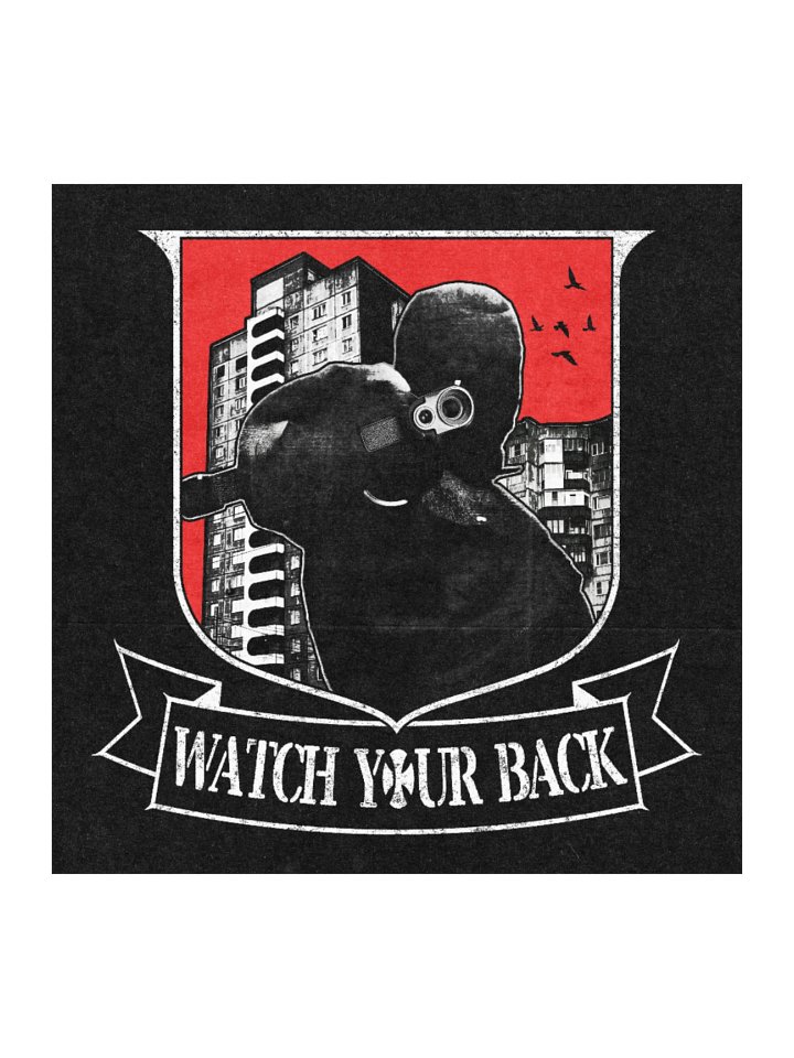 "WATCH YOUR BACK" STICKER product image (1)