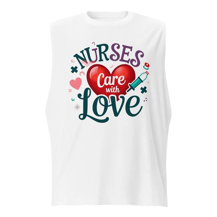 Nurse Love Muscle Tank product image (5)