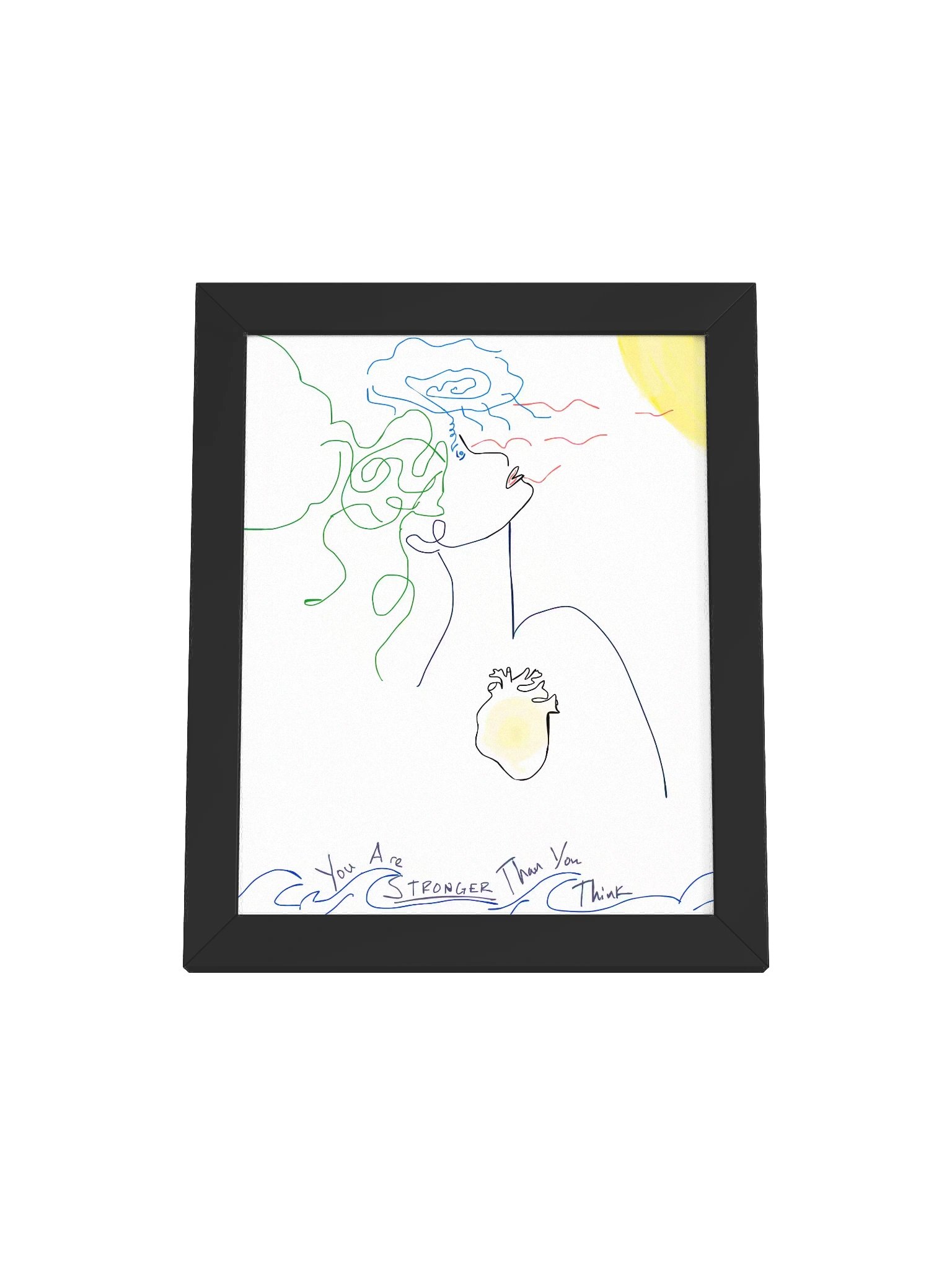 You Are Stronger Then You Think Poster - Thin Lines Edition product image (4)