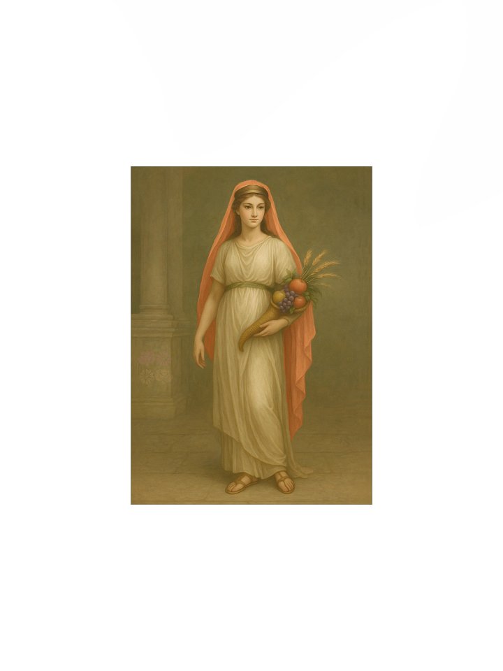 Goddess Fortuna Virgo (Virginalis) Mini-Poster product image (1)