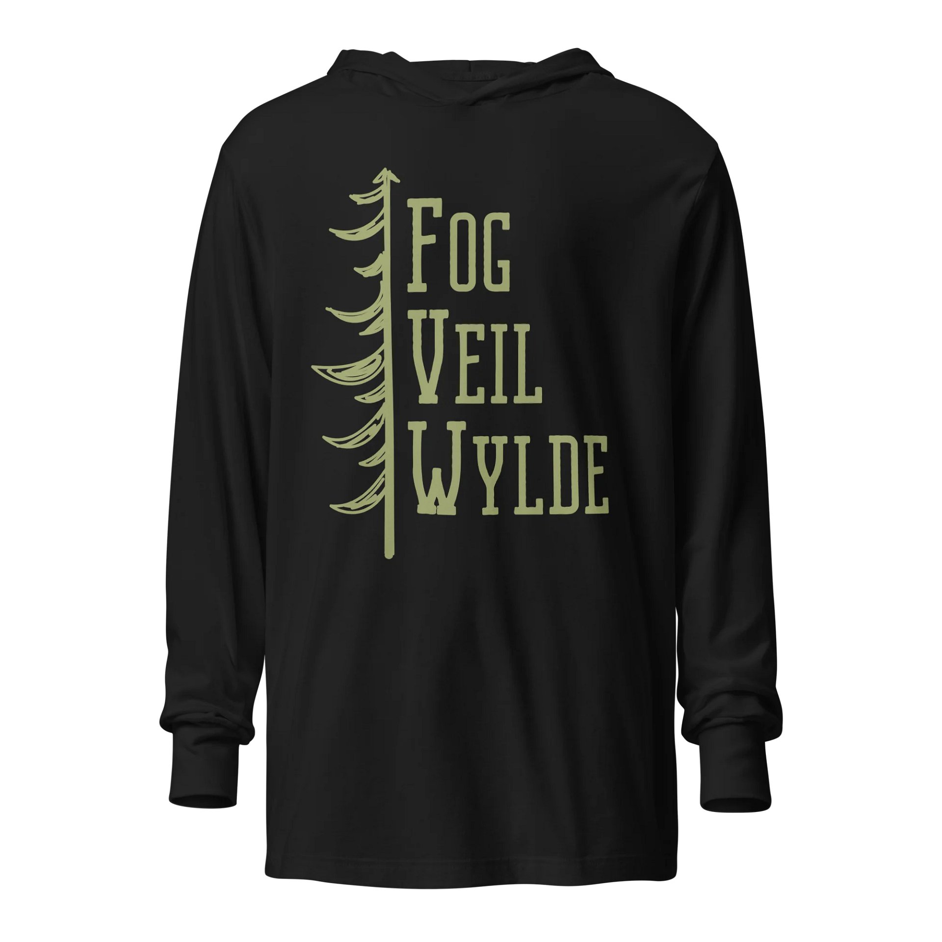 Timber Logo in Green | Soft Triblend | Unisex Hoodie Shirt product image (1)