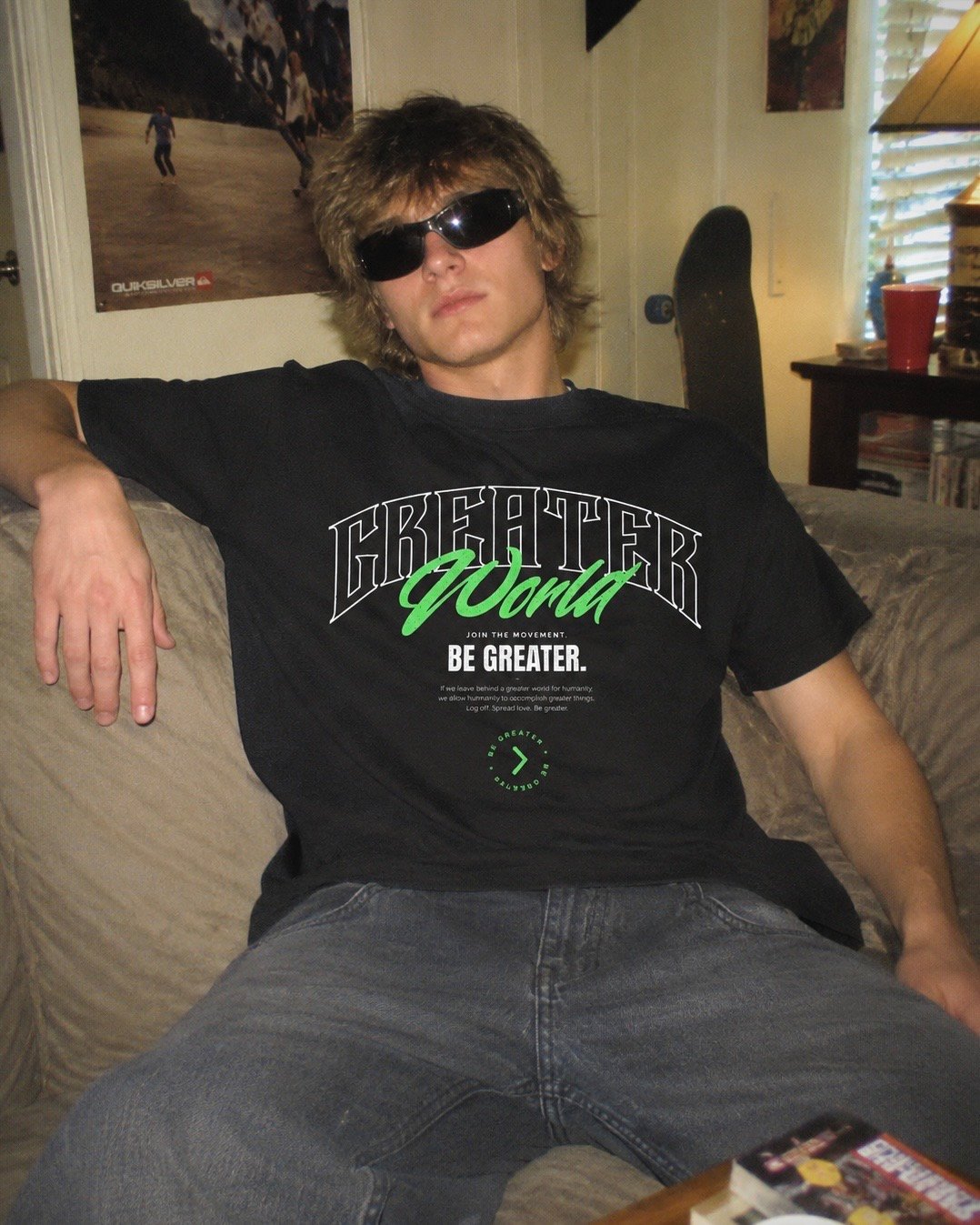 Greater world. Shirt product image (7)