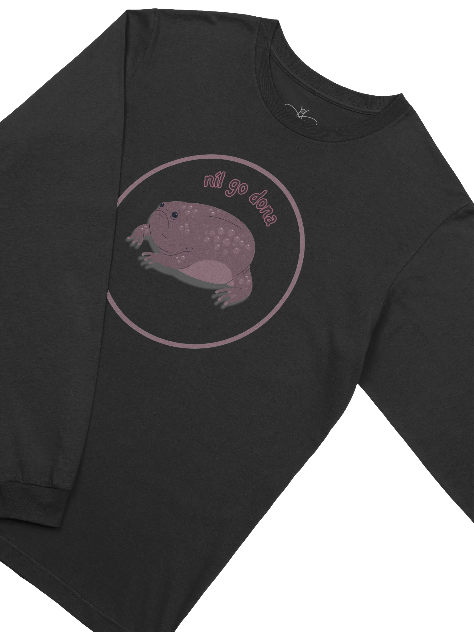 Níl Go Dona (Not Bad) Desert Rain Frog Long Sleeve Tee product image (2)