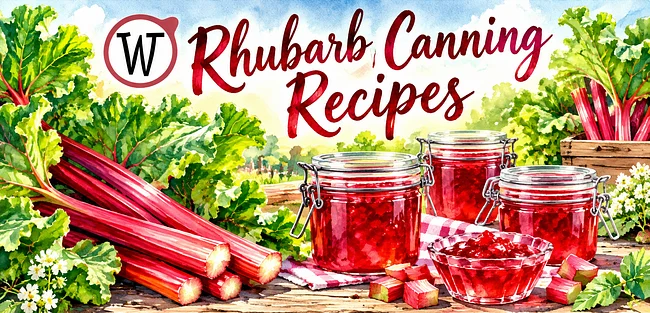 Rhubarb Canning Recipes