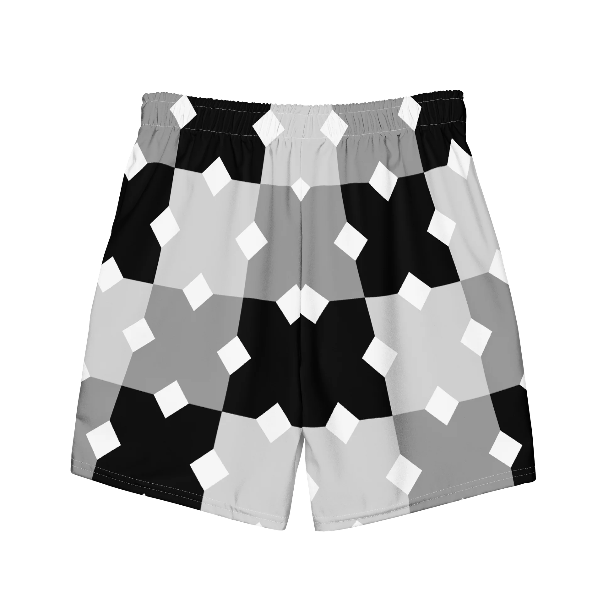 His House Mens Swimsuit - Monochrome Mosaic product image (7)