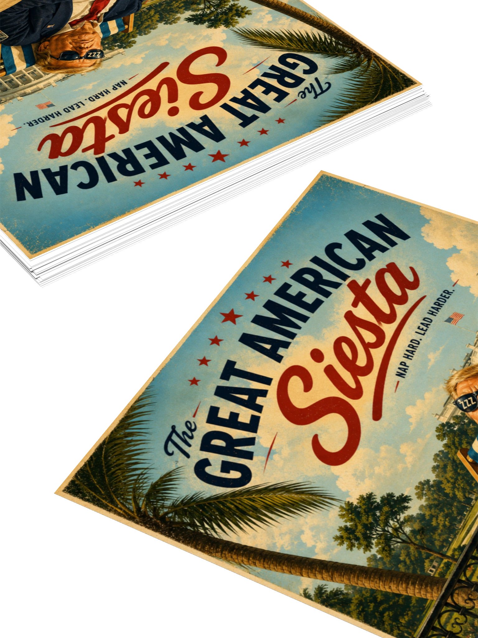 The Great American Siesta – Premium Sticker product image (7)