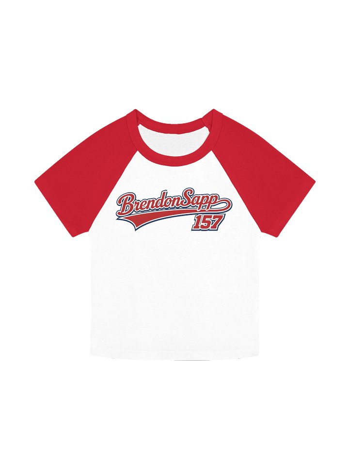 brendonsapp157 Baseball Shirt Red and White! product image (1)