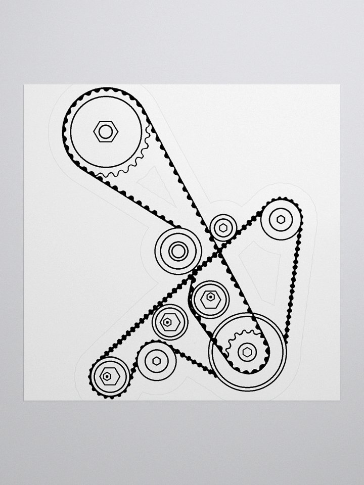 944 Timing Belt Change - Decal product image (1)