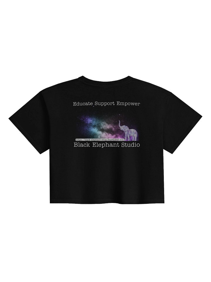 Create the Change-Privilege Butterfly Crop Top product image (2)