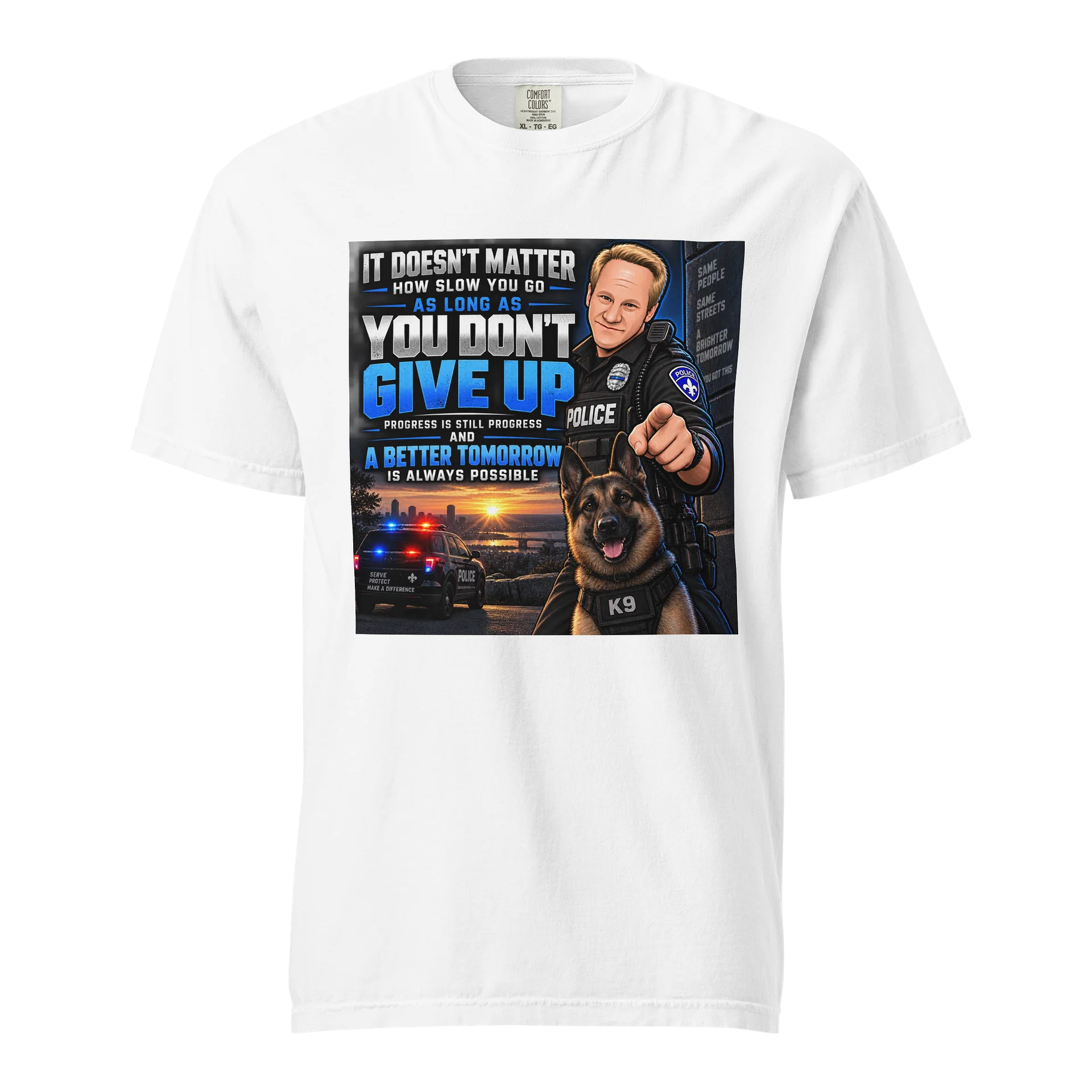 Nightcop T shirt product image (1)
