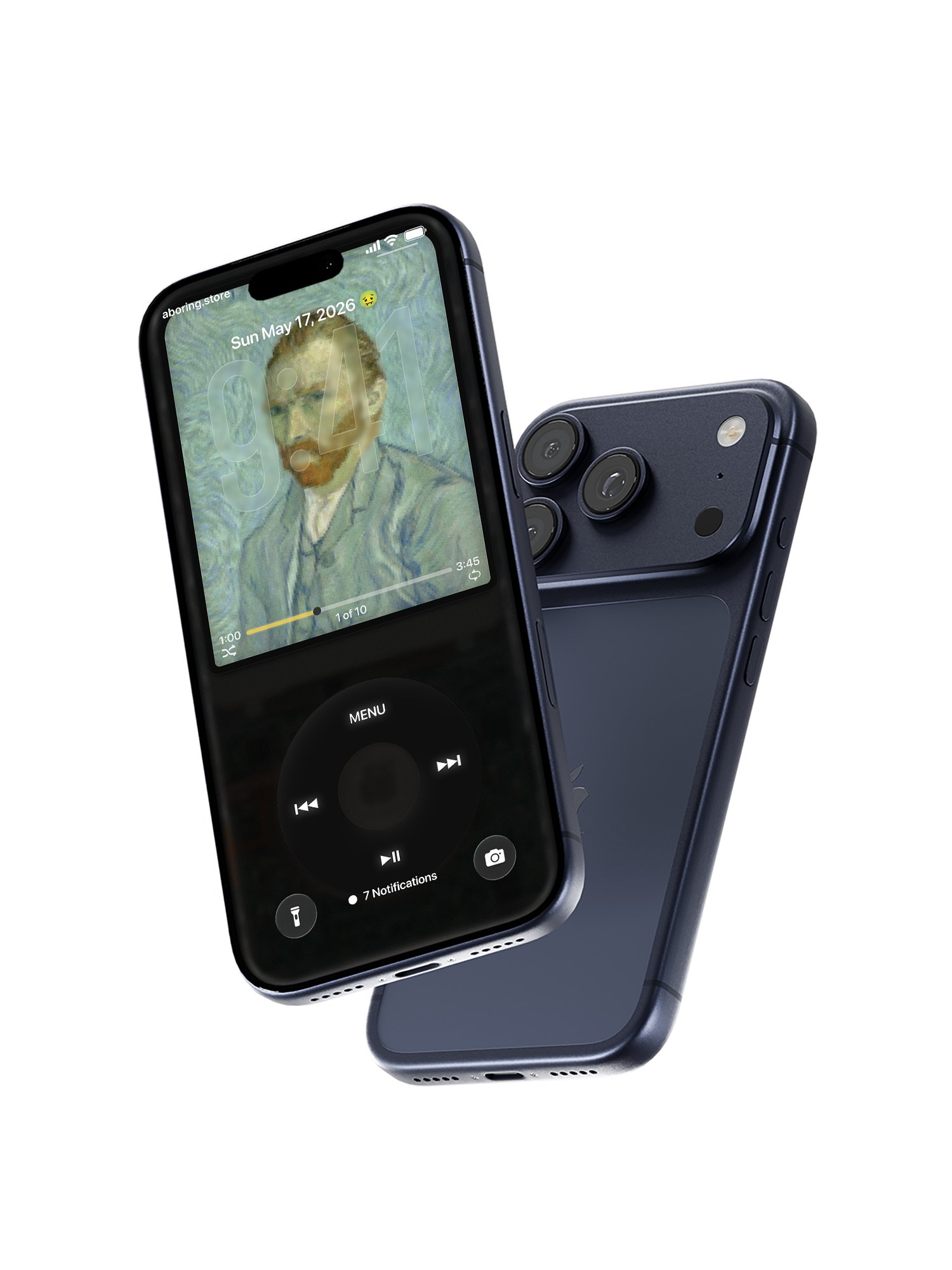 Transparent Shell iPod Wallpaper product image (3)