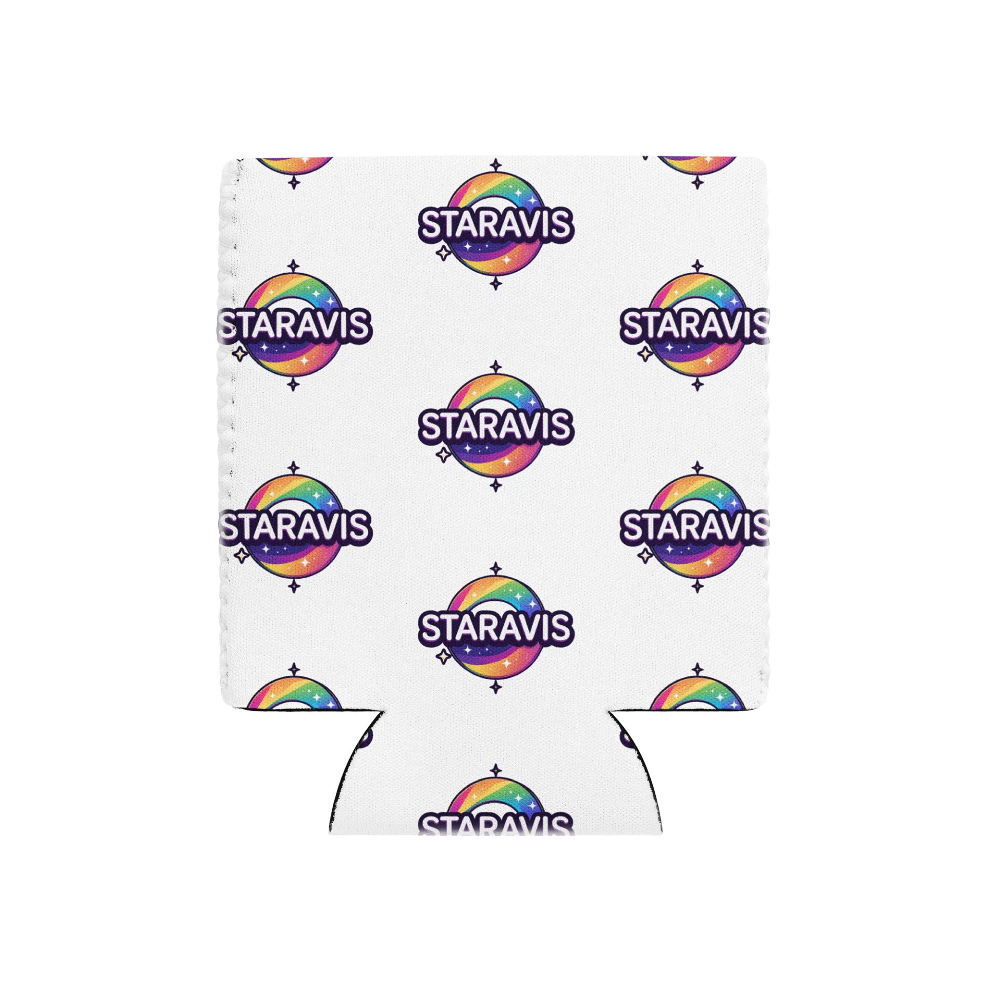 Rainbow Star Can Cooler product image (10)