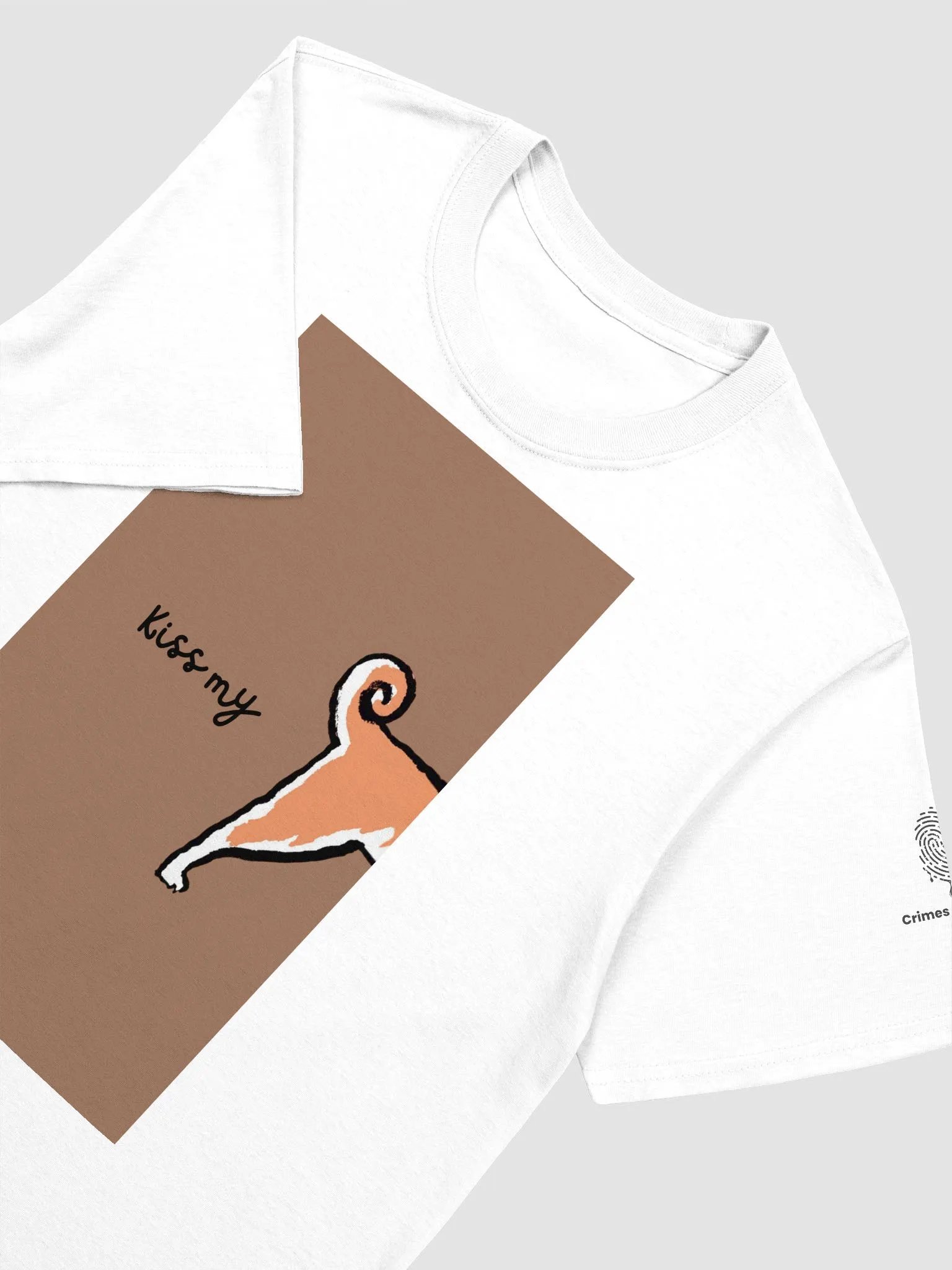 Kiss My Artistry T-Shirt in White product image (3)