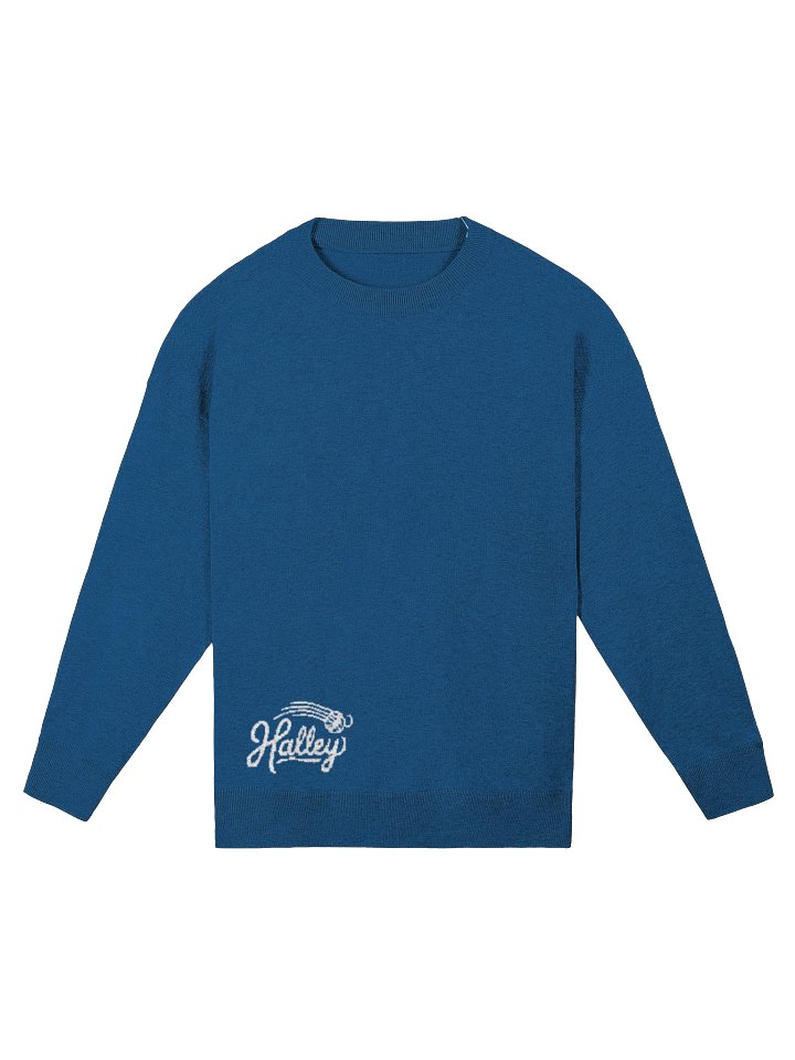 Dark Blue Knitted Sweater product image (2)